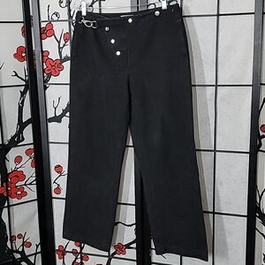 Opening Ceremony Gingham Cropped Trouser Jean Pants